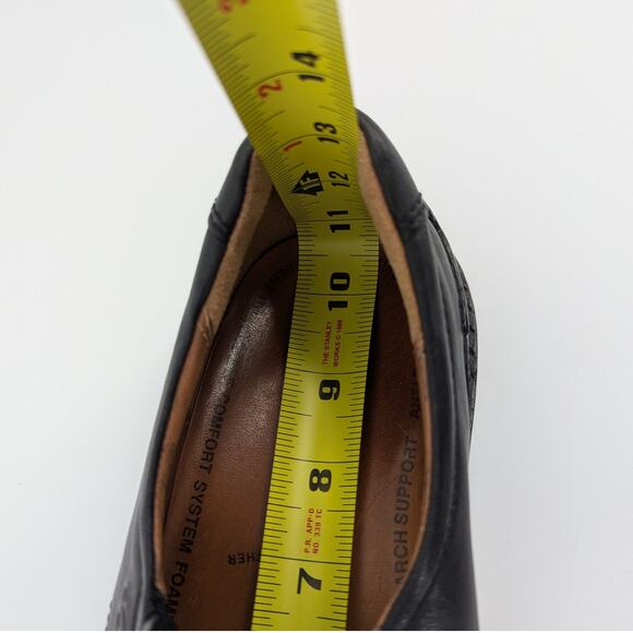 EUC Black Leather Ecco Loafers w Arch Support Size 42 (US 8 - 8.5) SAS Diplomat main image 10